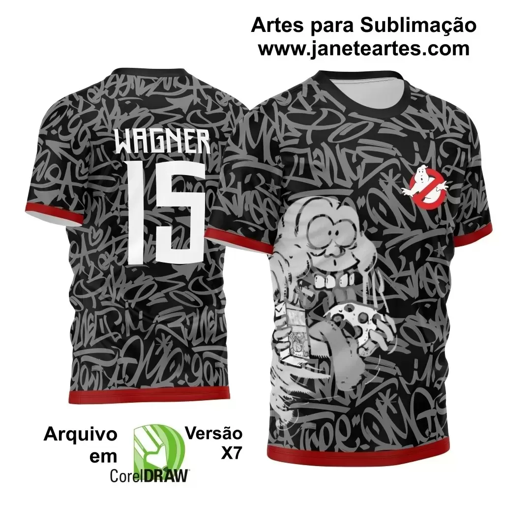  Arte Vetor - Camisa de Interclasse - Ghostbusters - 2024 - 2025