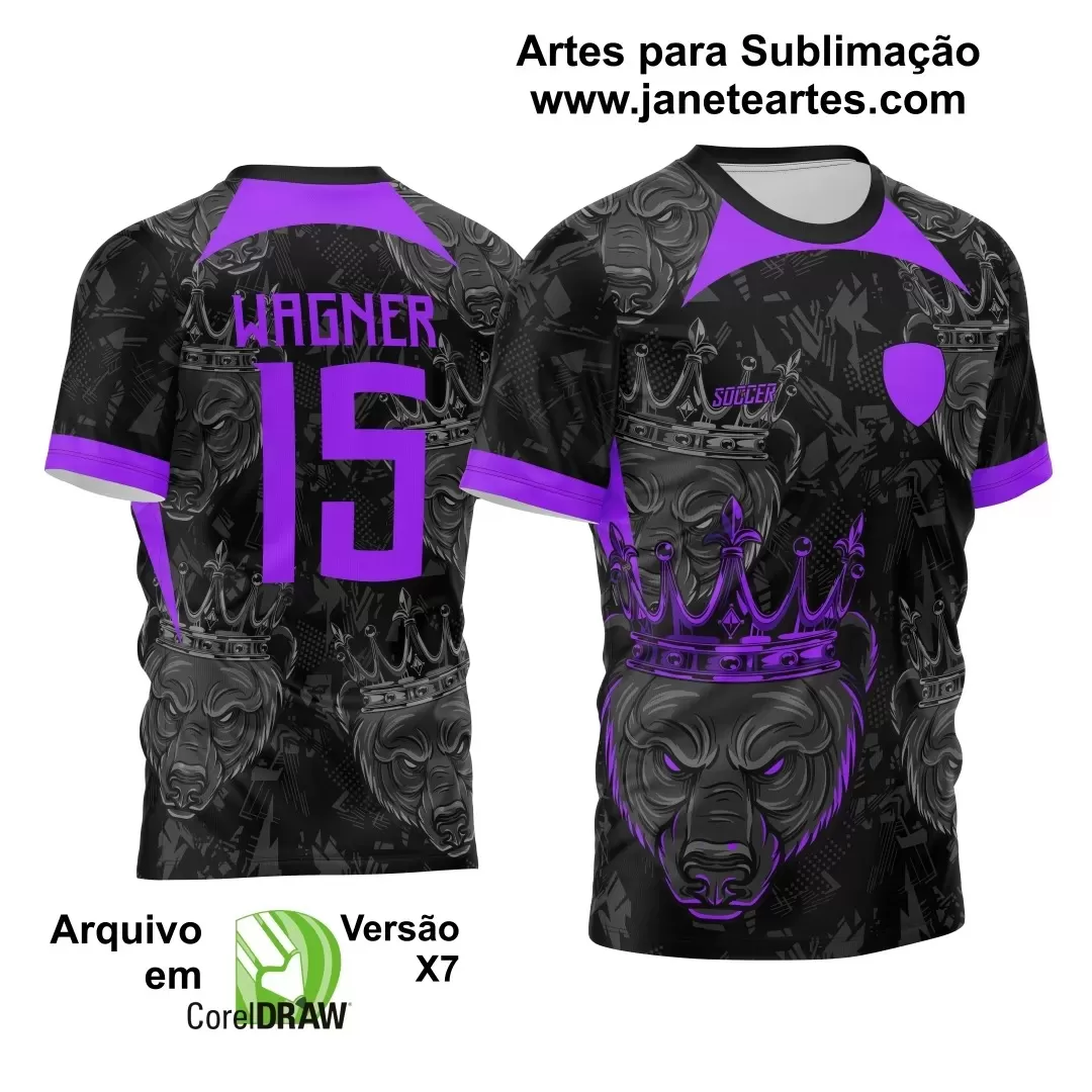  Arte Vetor - Camisa de Interclasse - Urso 2024 - 2025 