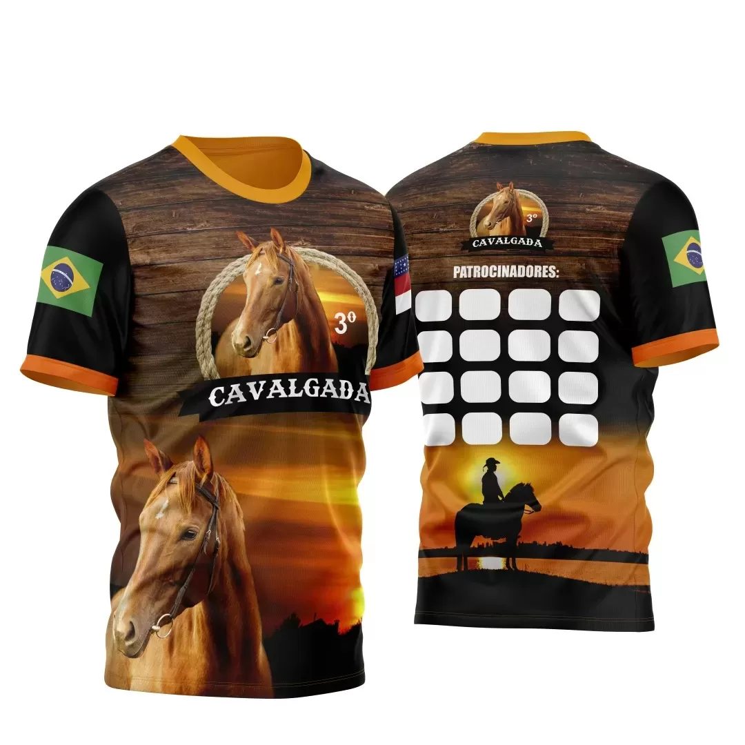 Arte Estampa Camisa 2024 - Rodeio - Cavalgada