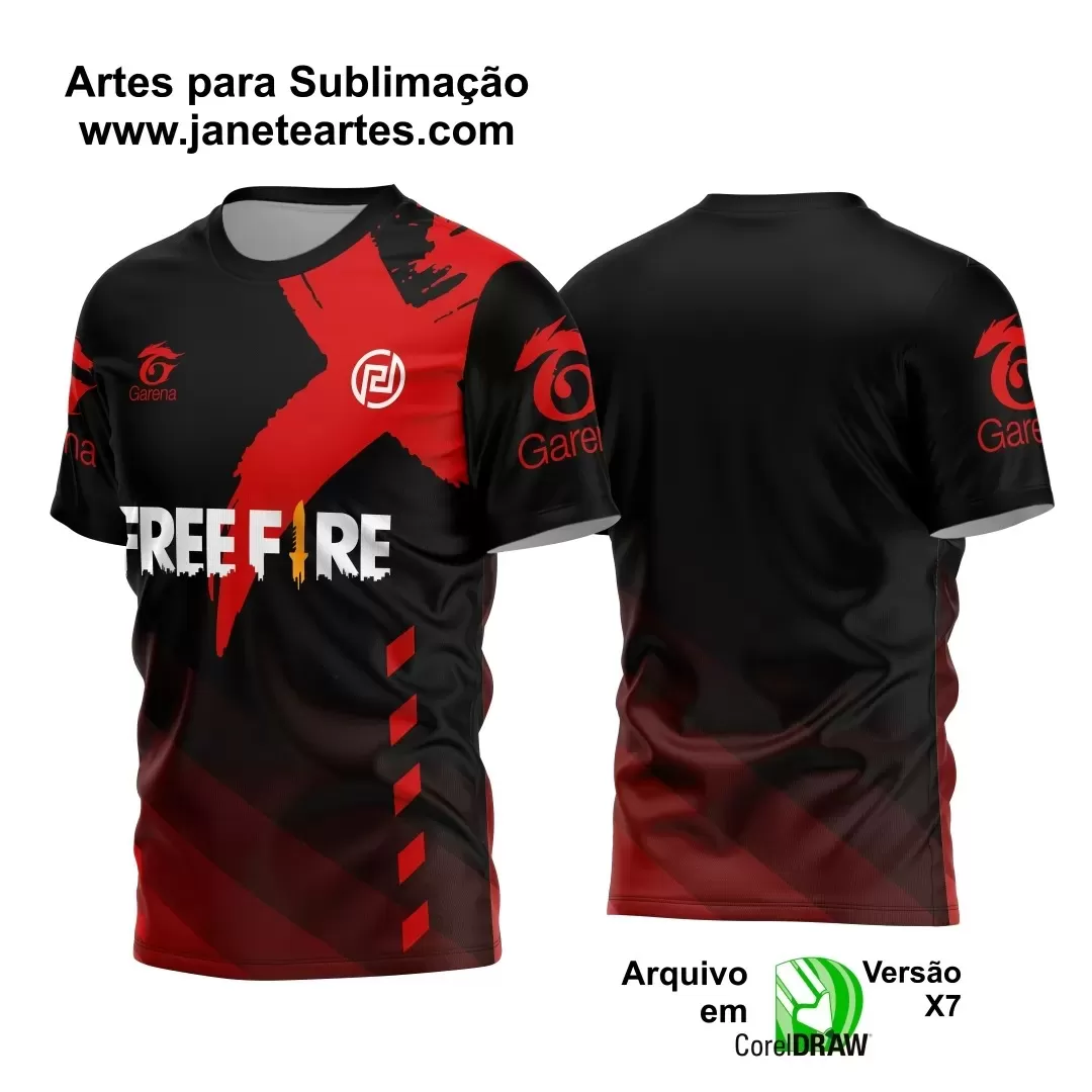 Arte Estampa Camisa - Game 2024 - 2025