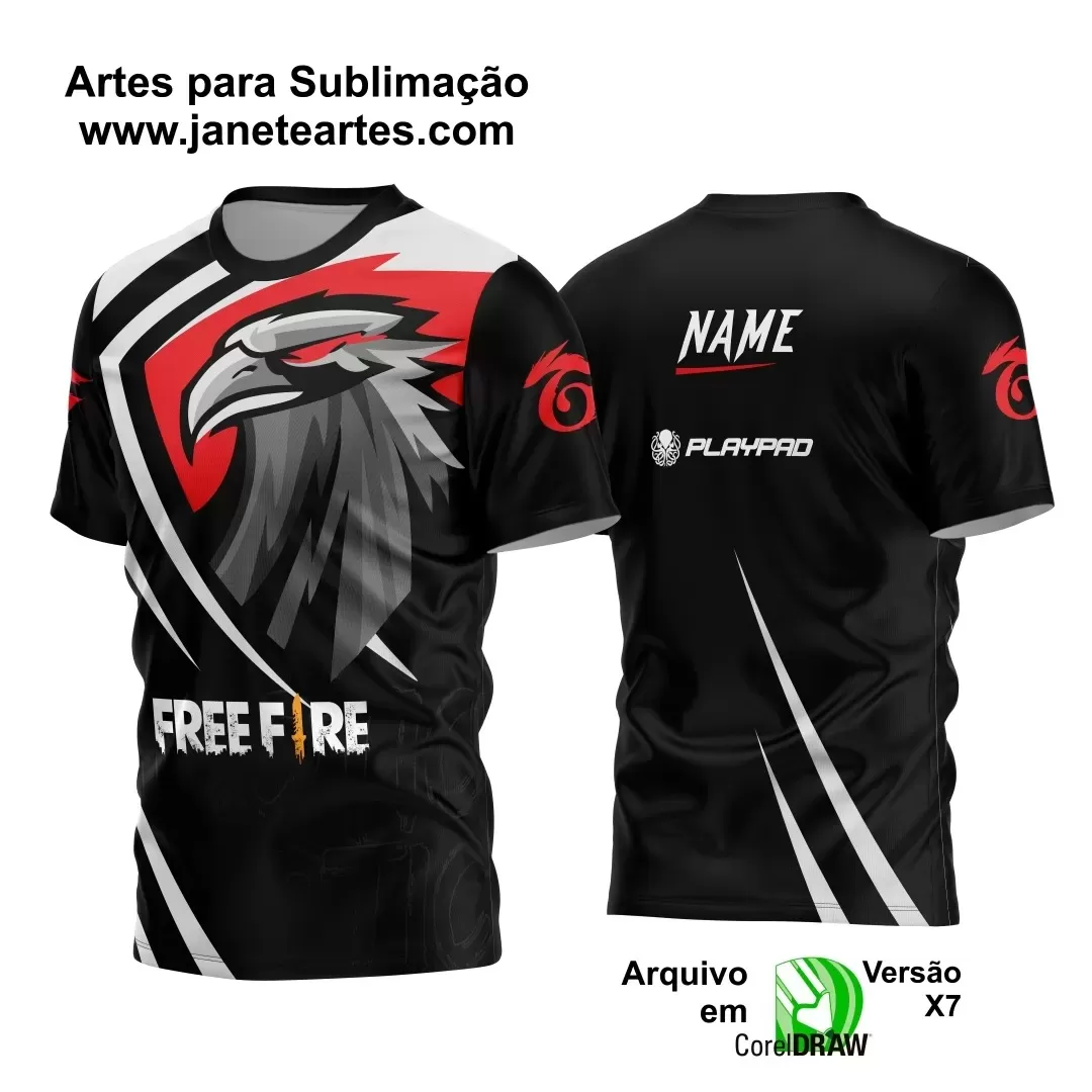 Arte Estampa Camisa - Game 2024 - 2025