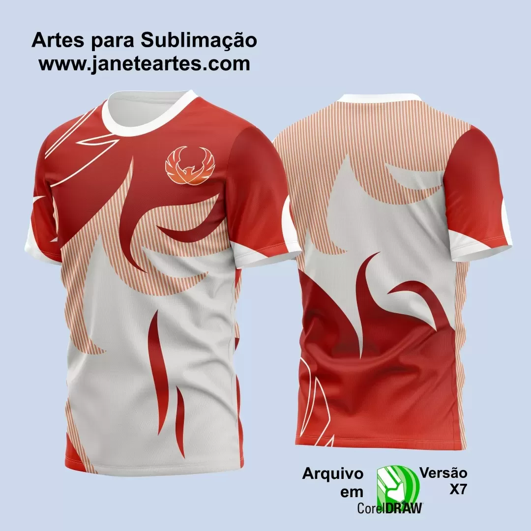 Arte Estampa Camisa - Game 2024 - 2025