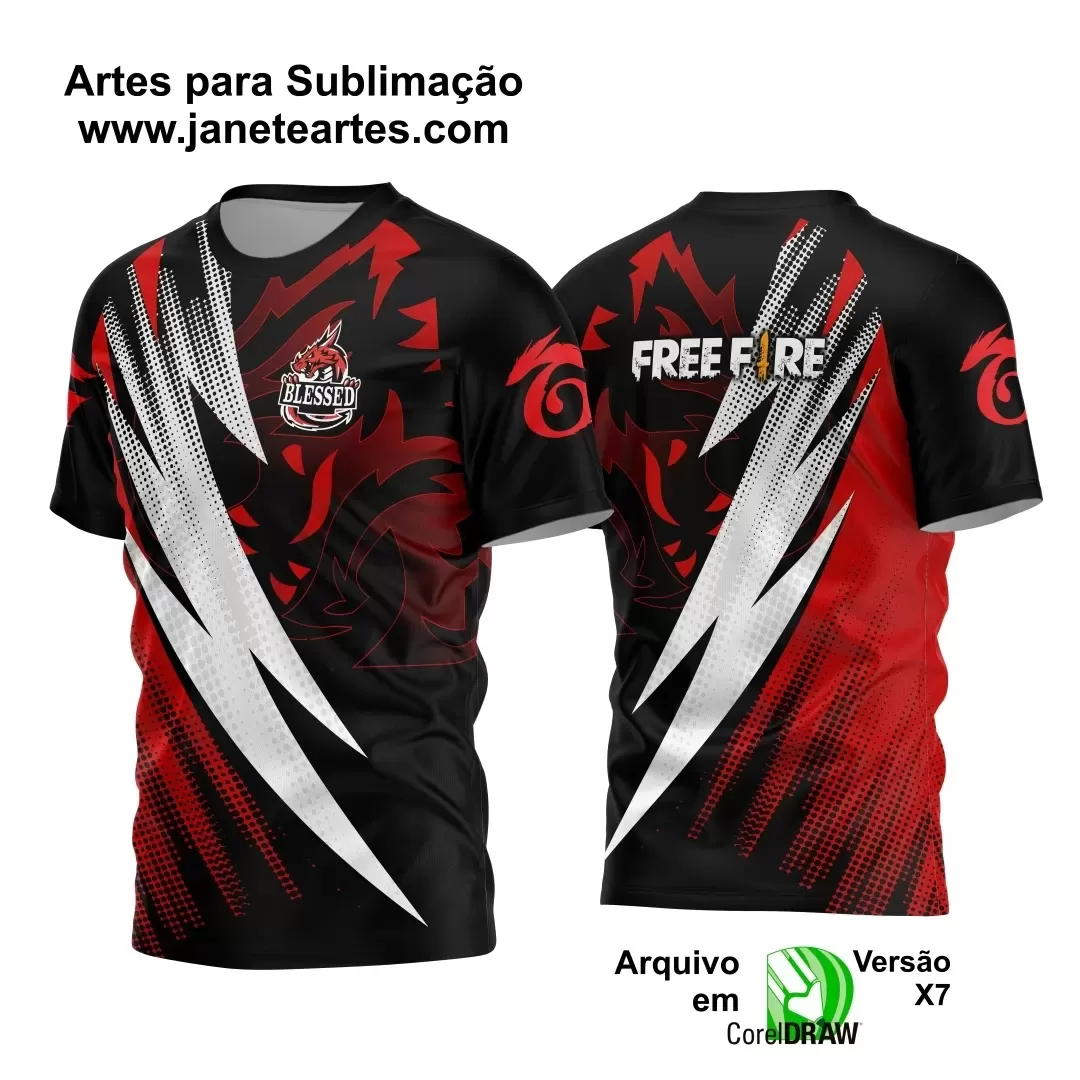 Arte Estampa Camisa - Game 2024 - 2025