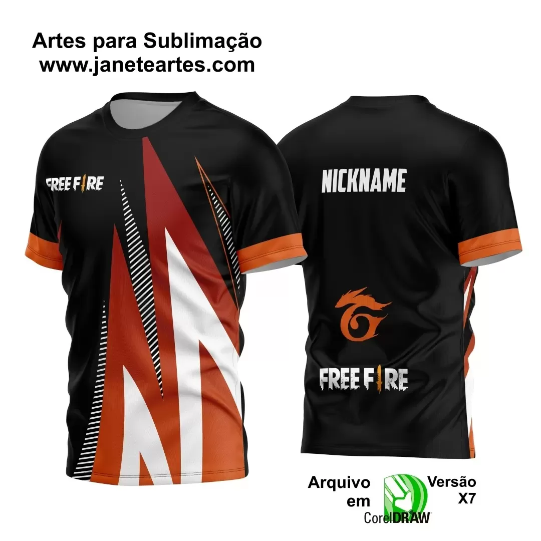 Arte Estampa Camisa - Game 2024 - 2025