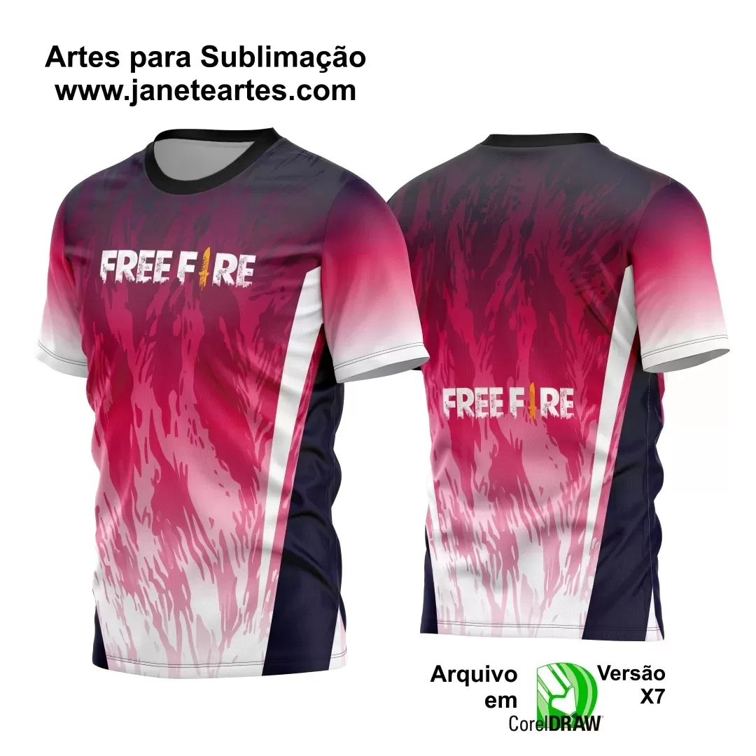 Arte Estampa Camisa - Game 2024 - 2025