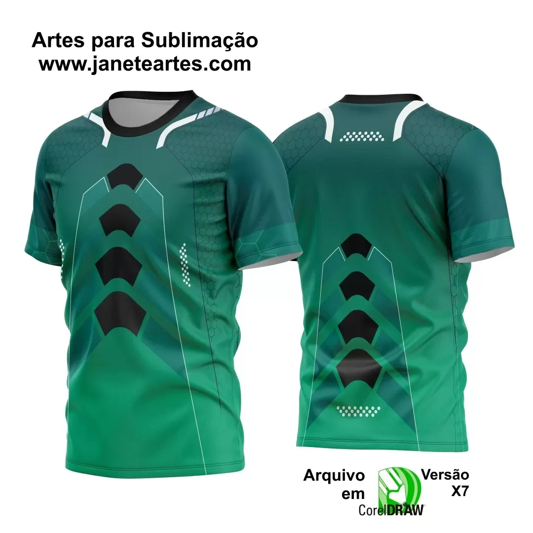 Arte Estampa Camisa - Game 2024 - 2025