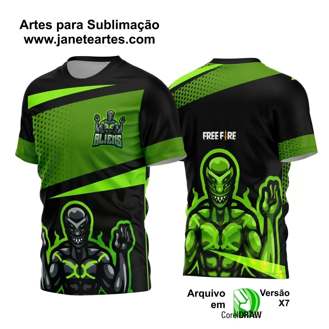 Arte Estampa Camisa - Game 2024 - 2025