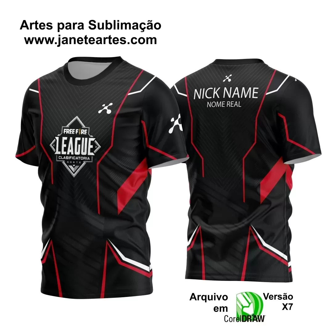 Arte Estampa Camisa - Game 2024 - 2025