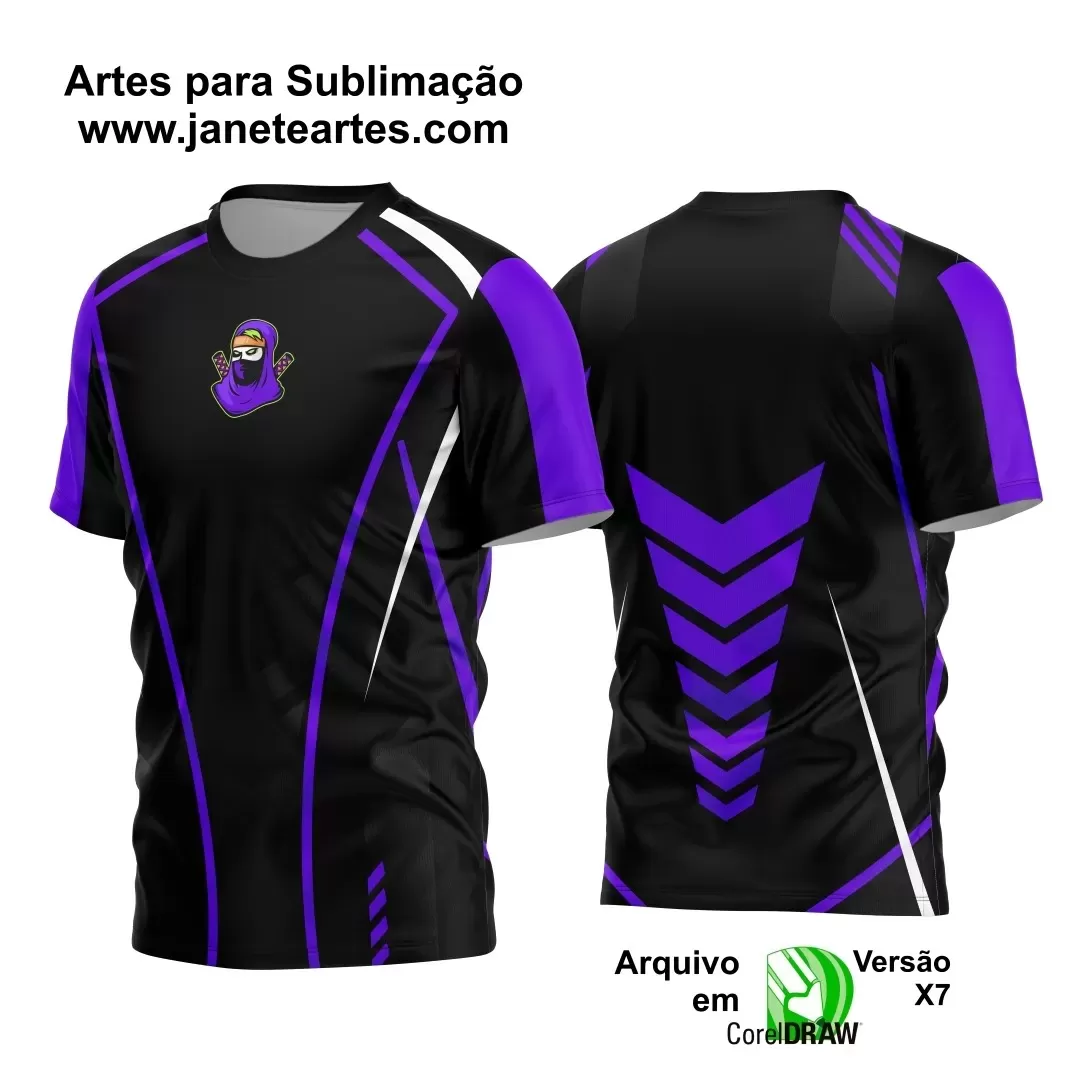 Arte Estampa Camisa - Game 2024 - 2025