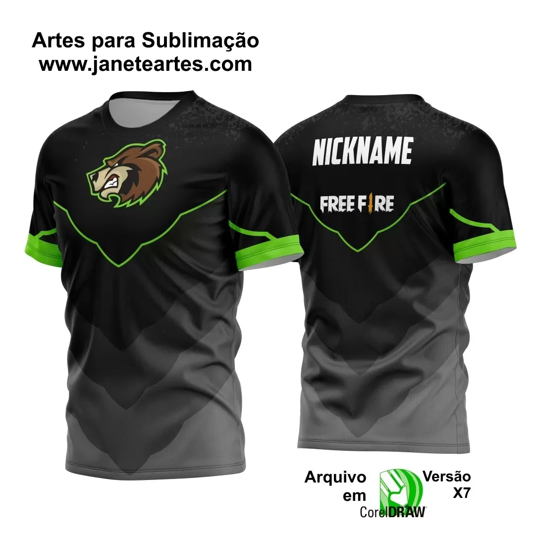 Arte Estampa Camisa - Game 2024 - 2025