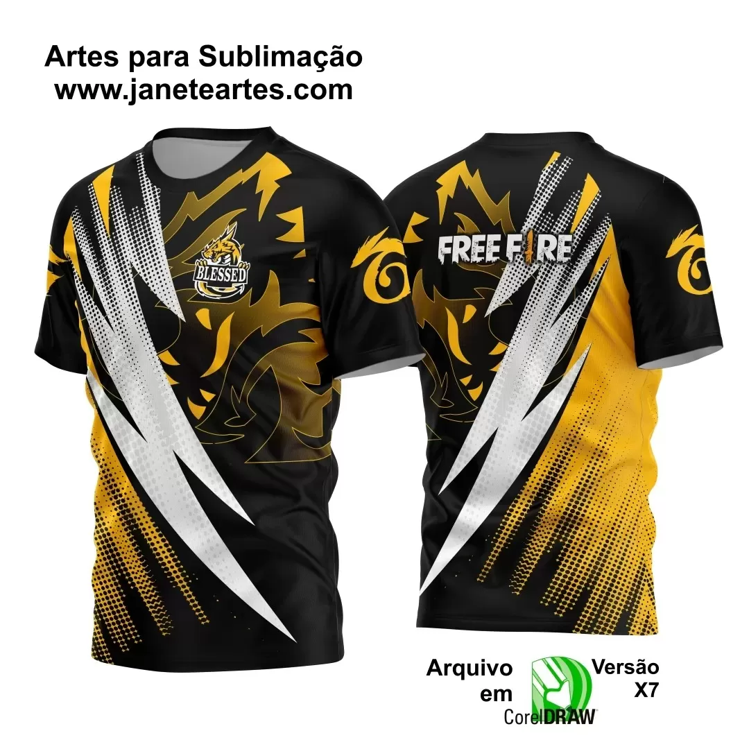 Arte Estampa Camisa - Game 2024 - 2025