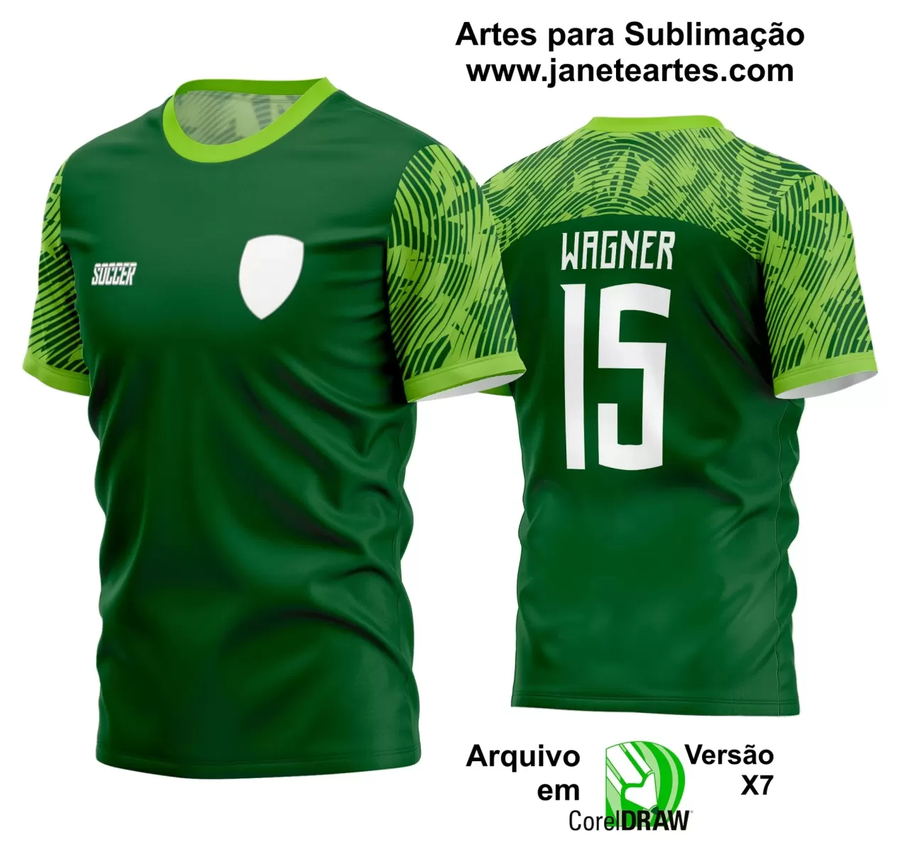 Arte Estampa Camisa Vetor - Jogos Internos 2024 - Time Amador - Futebol 2024