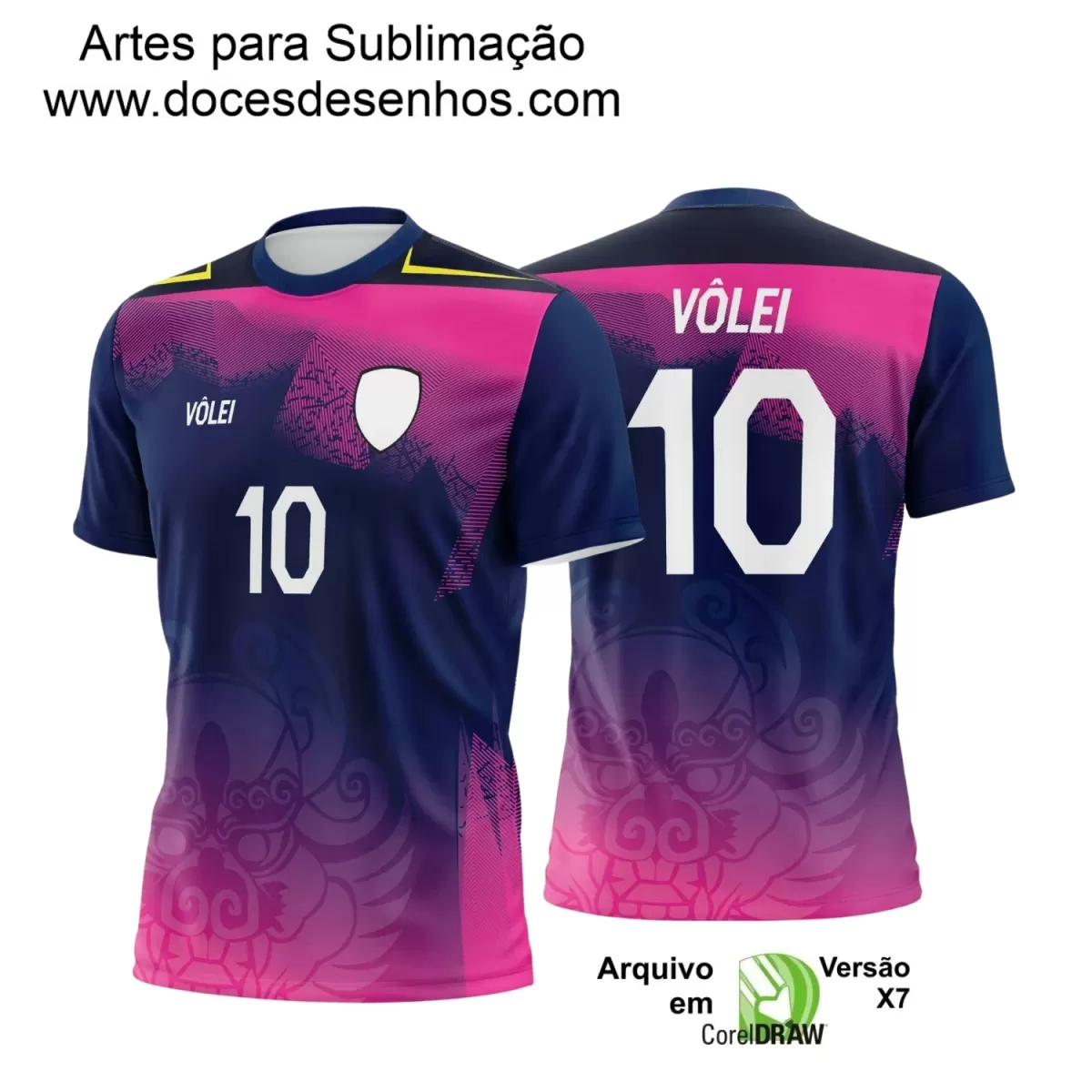 Arte Estampa - Camisa Vôlei 2024 - 2025