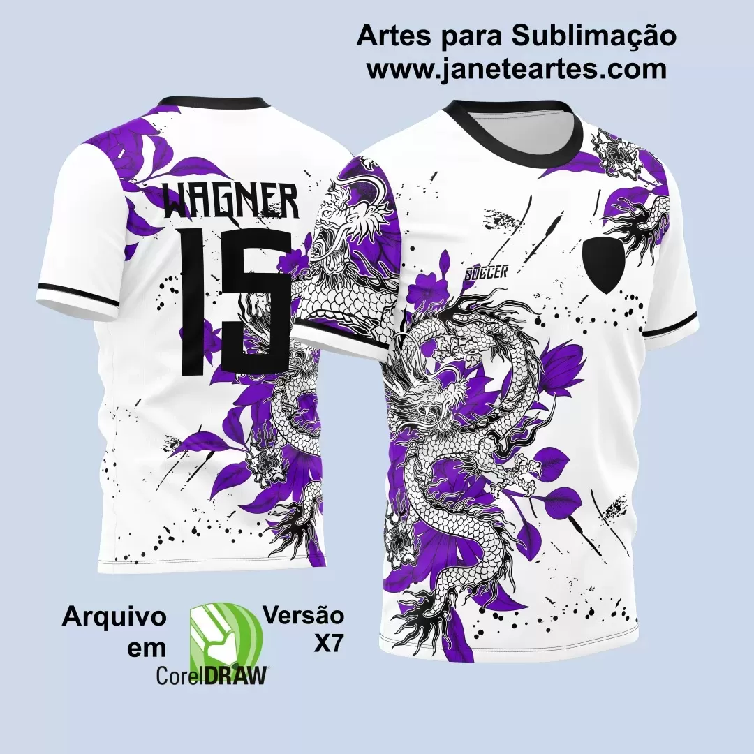 Arte Estampa - Camisa de Interclasse - Dragão 2024-2025