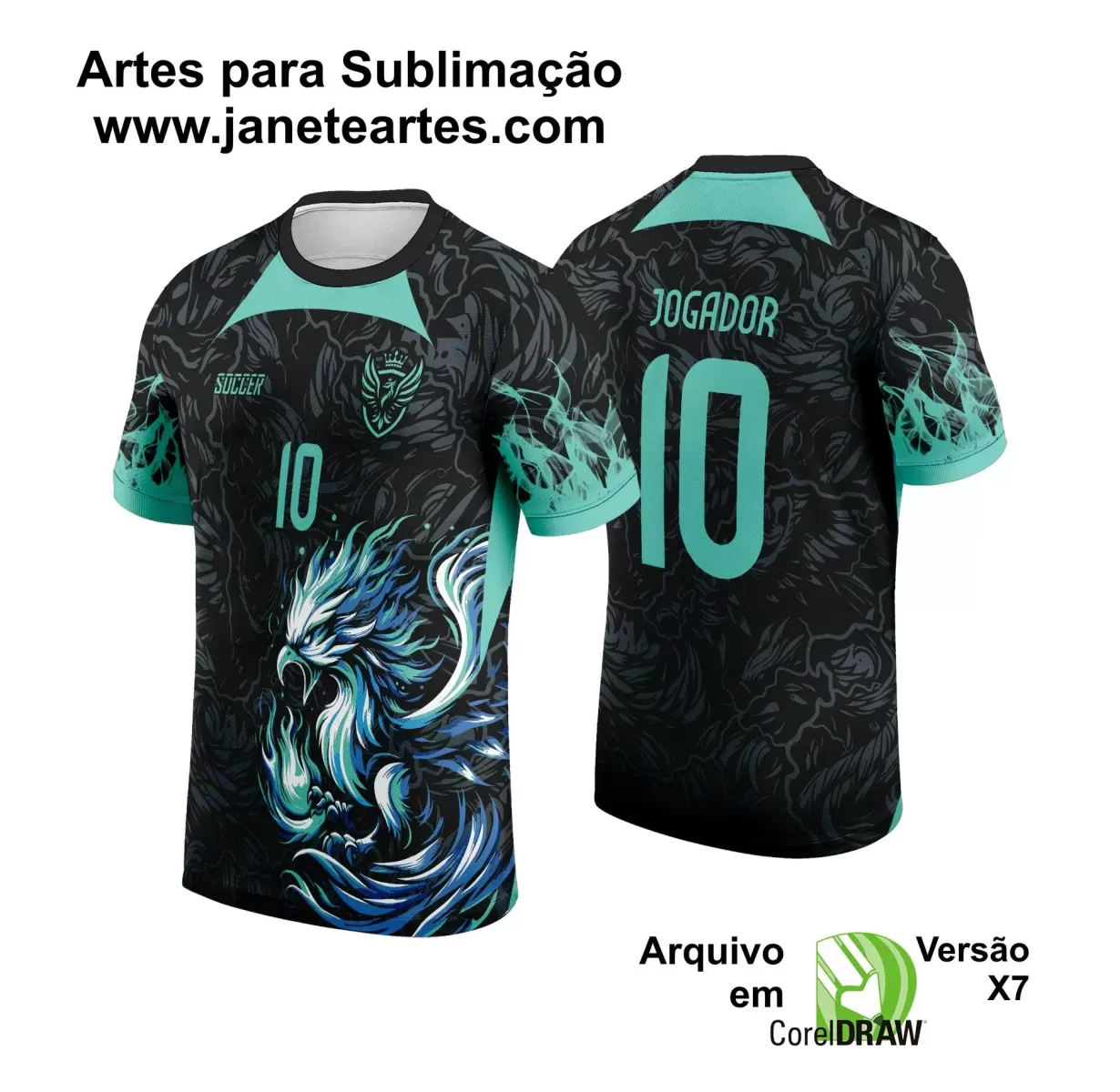 Arte Estampa - Camisa de Interclasse - Fênix 2024 - 2025