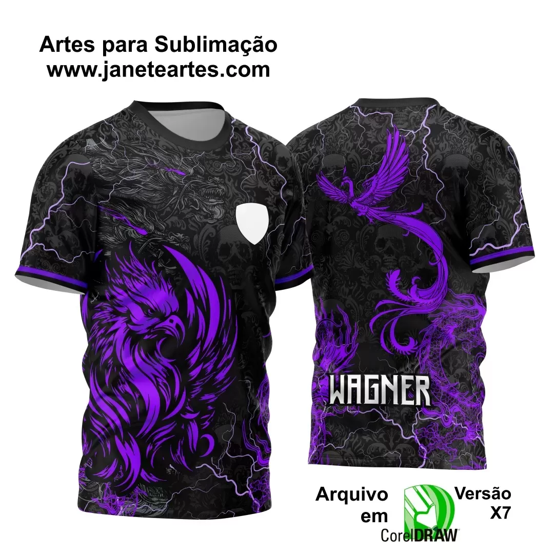 Arte Estampa - Camisa de Interclasse - Fênix 2024 - 2025