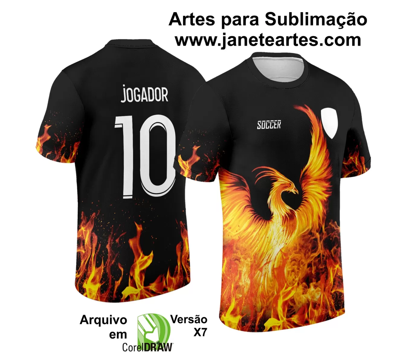 Arte Estampa - Camisa de Interclasse - Fênix 2024 - 2025