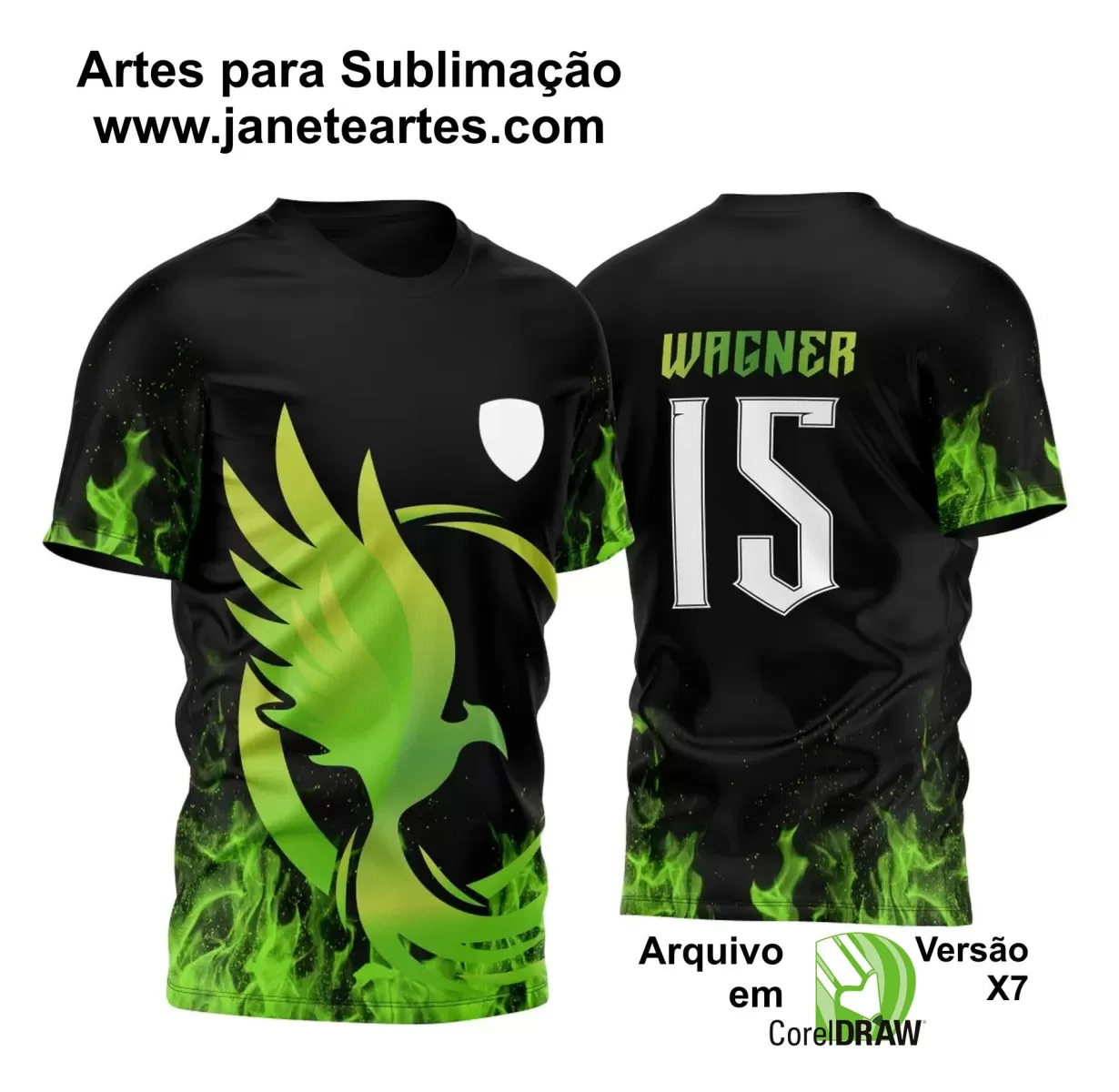 Arte Estampa - Camisa de Interclasse - Fênix 2024 - 2025