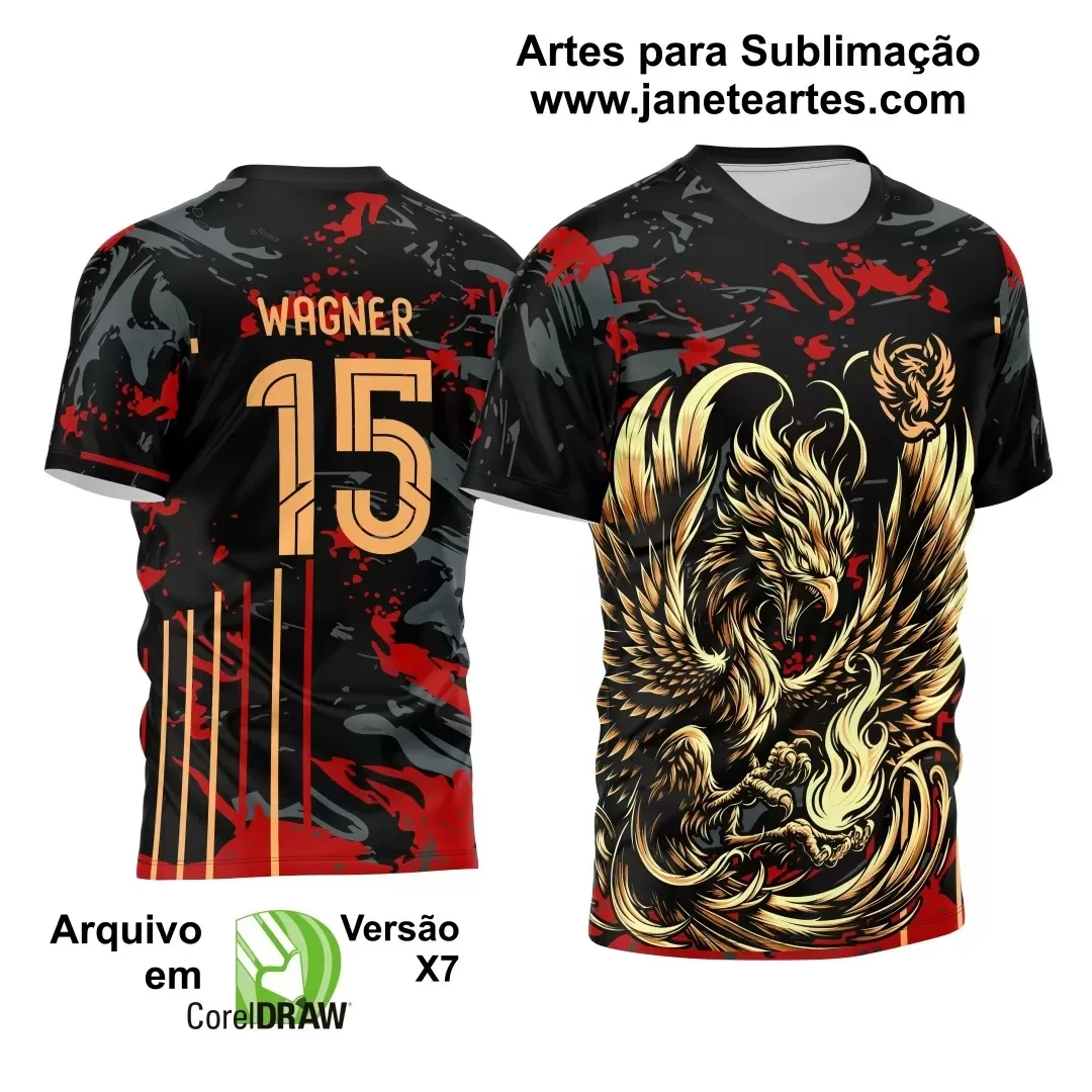 Arte Estampa - Camisa de Interclasse - Fênix 2024 - 2025