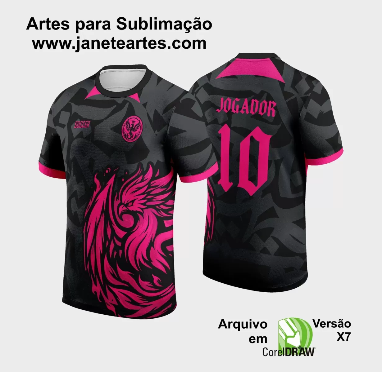 Arte Estampa - Camisa de Interclasse - Fênix 2024 - 2025