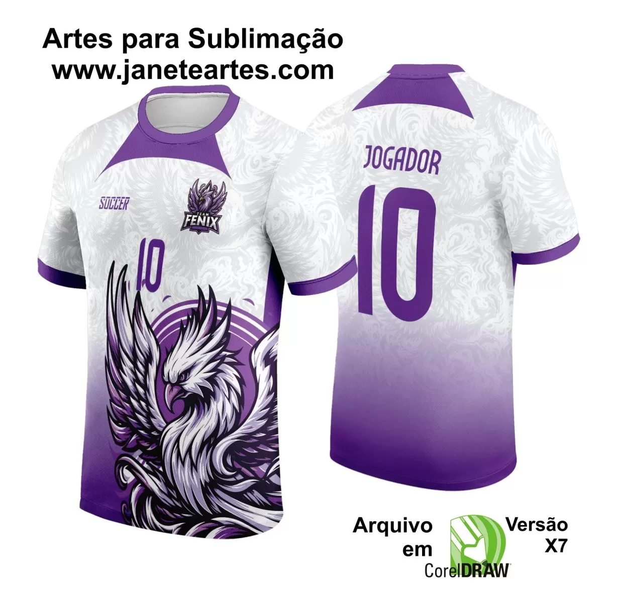 Arte Estampa - Camisa de Interclasse - Fênix 2024 - 2025