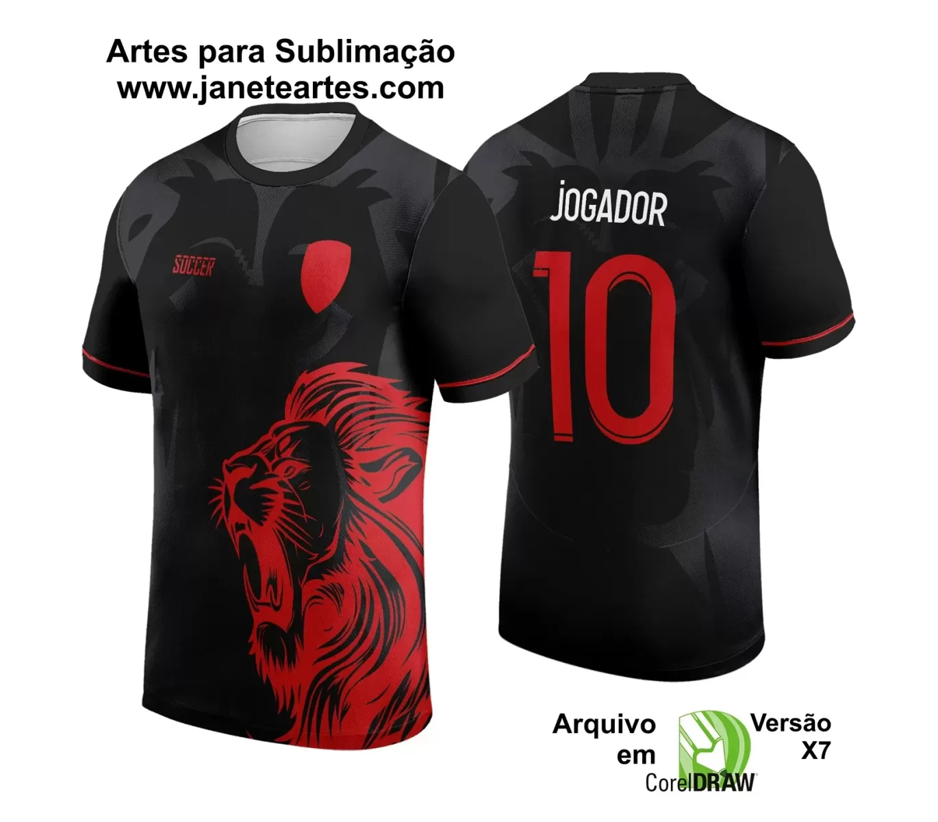 Arte Estampa - Camisa de Interclasse - Leão - 2024 - 2025