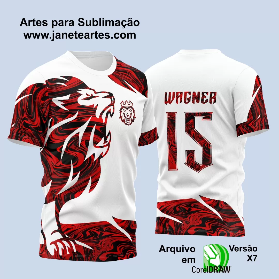 Arte Estampa - Camisa de Interclasse - Leão - 2024 - 2025