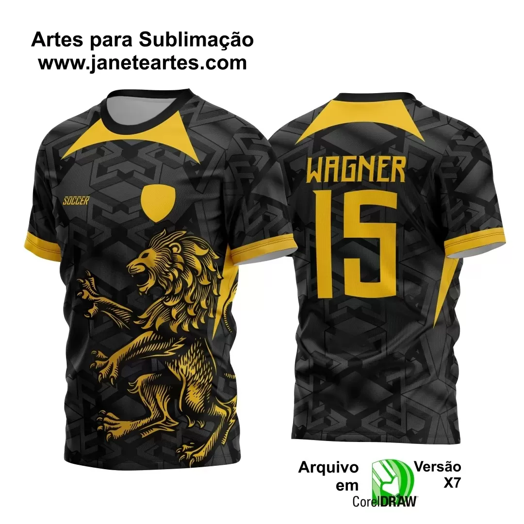 Arte Estampa - Camisa de Interclasse - Leão - 2024 - 2025