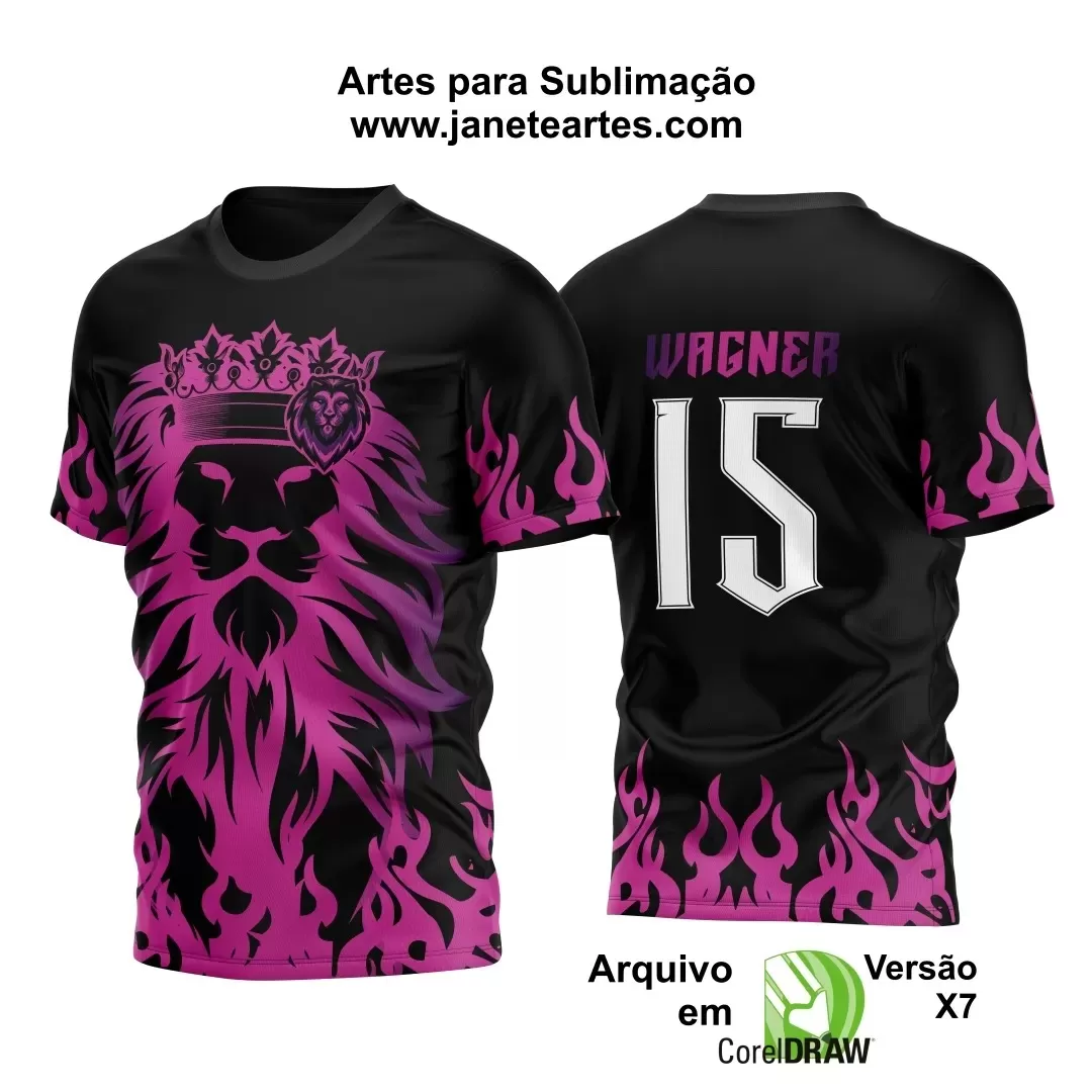 Arte Estampa - Camisa de Interclasse - Leão - 2024 - 2025