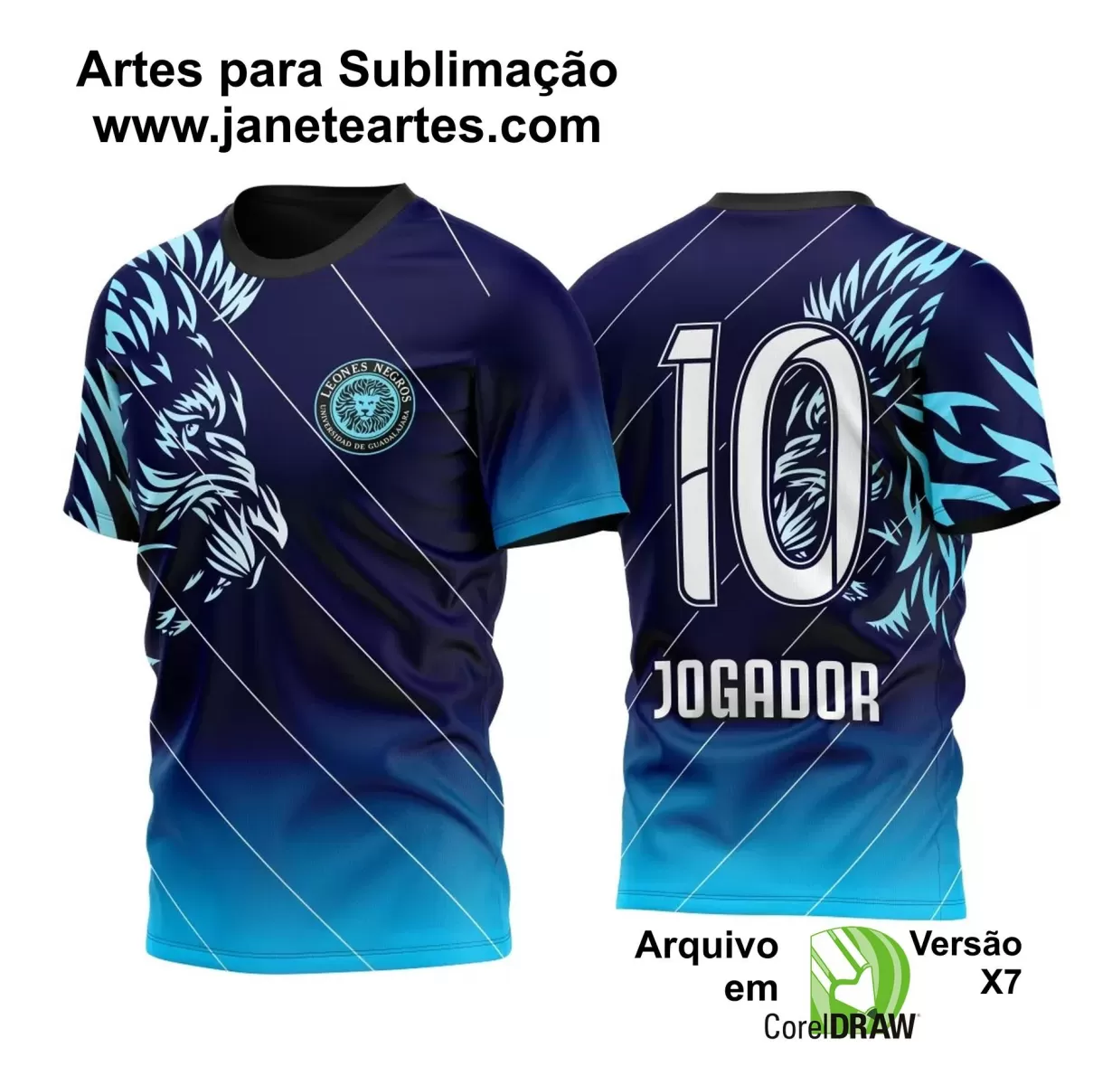 Arte Estampa - Camisa de Interclasse - Leão - 2024 - 2025