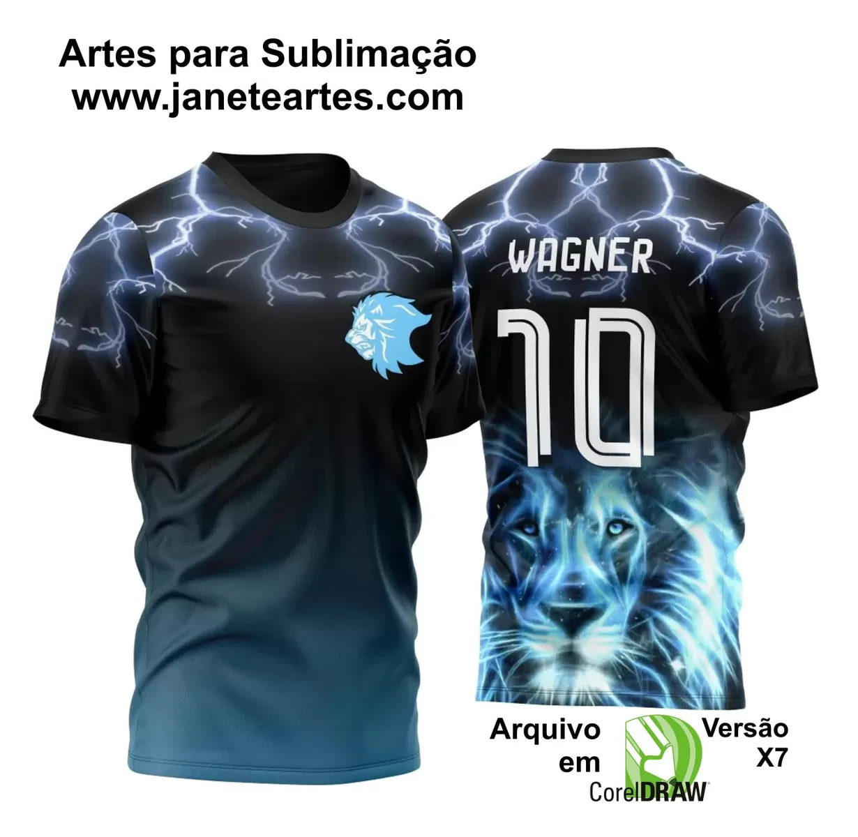 Arte Estampa - Camisa de Interclasse - Leão - 2024 - 2025