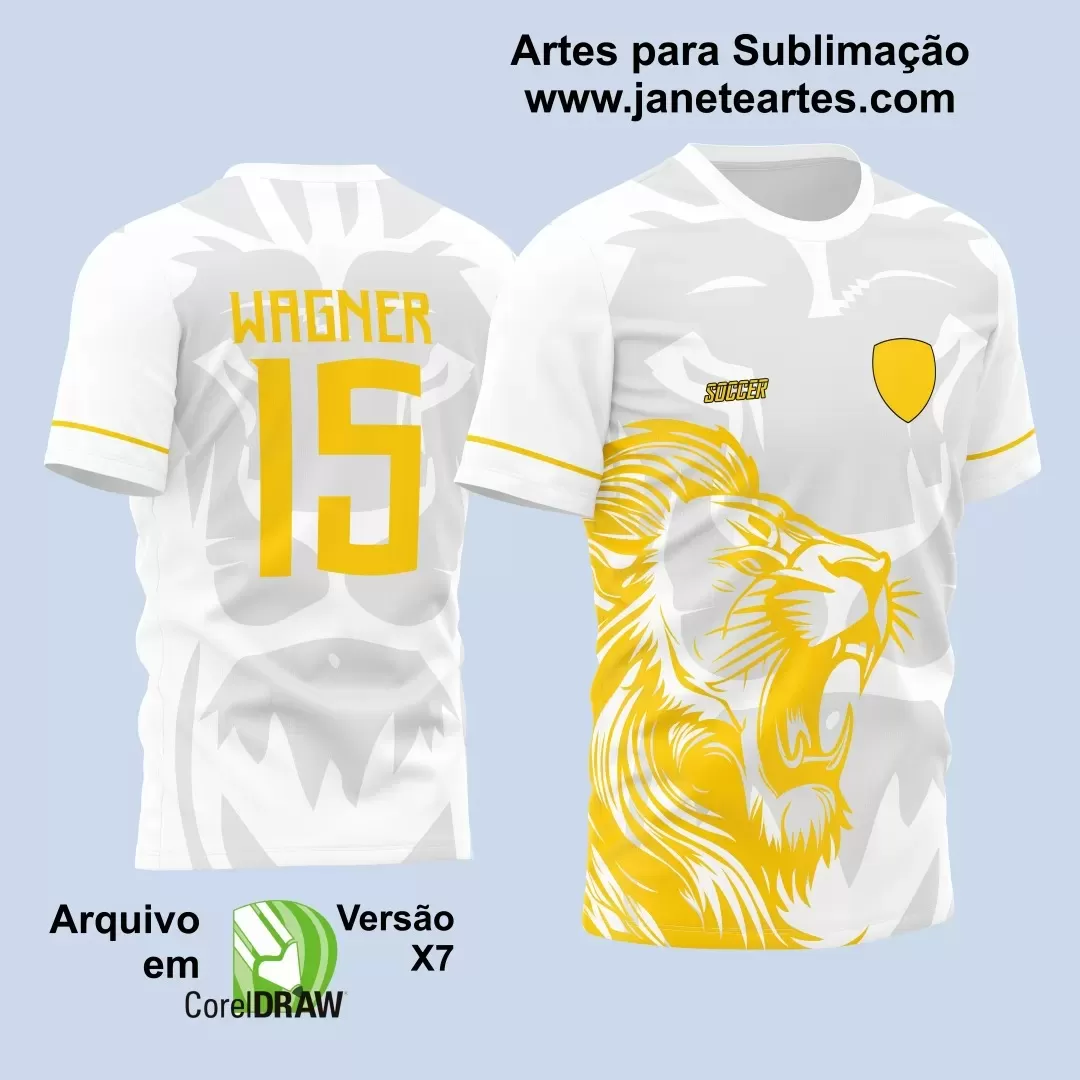 Arte Estampa - Camisa de Interclasse - Leão - 2024 - 2025