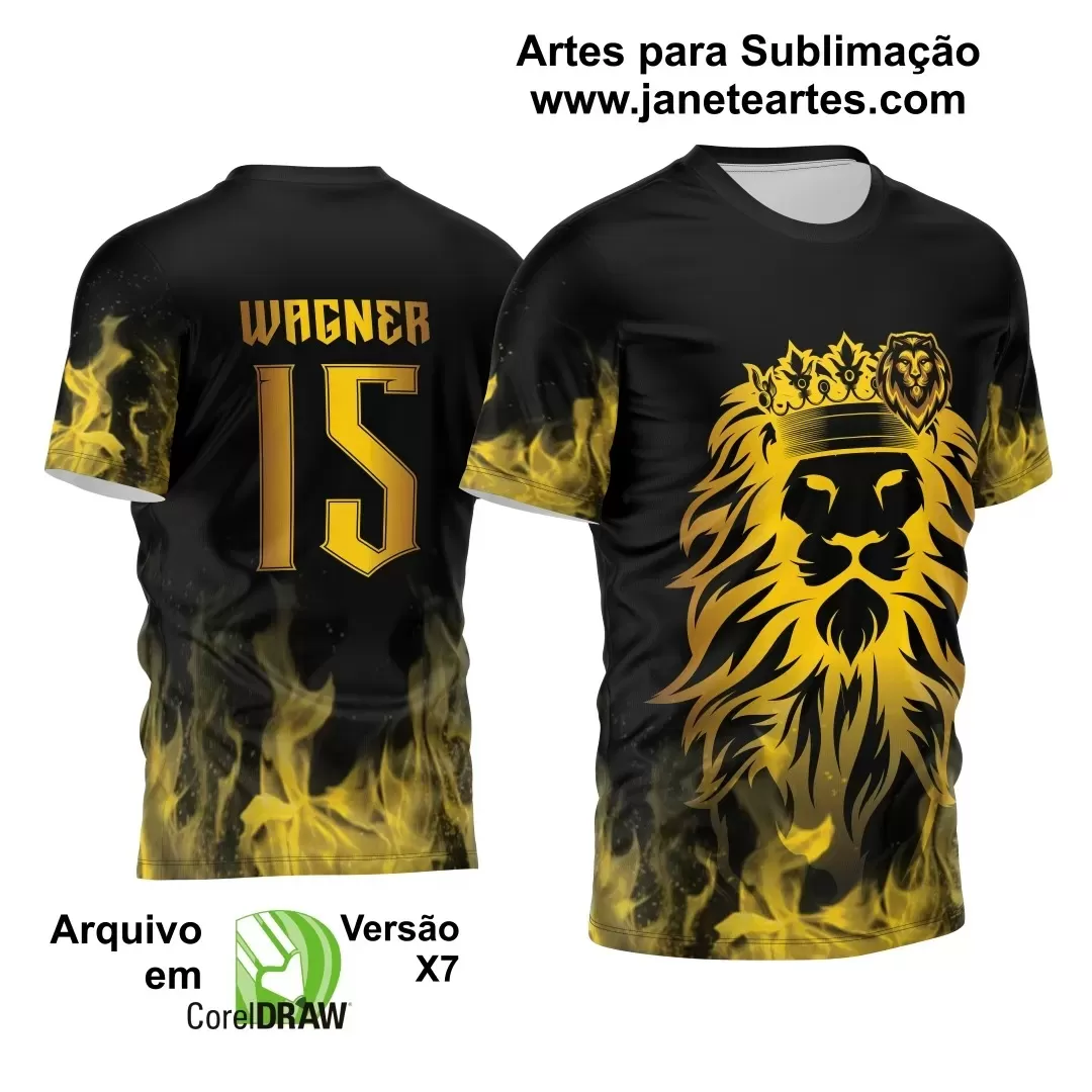 Arte Estampa - Camisa de Interclasse - Leão - 2024 - 2025