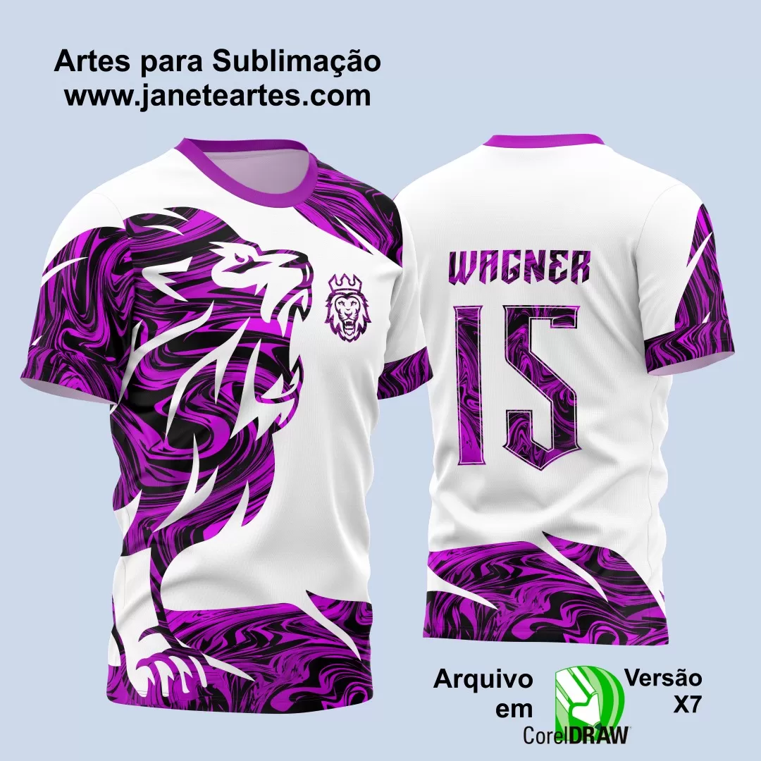 Arte Estampa - Camisa de Interclasse - Leão - 2024 - 2025