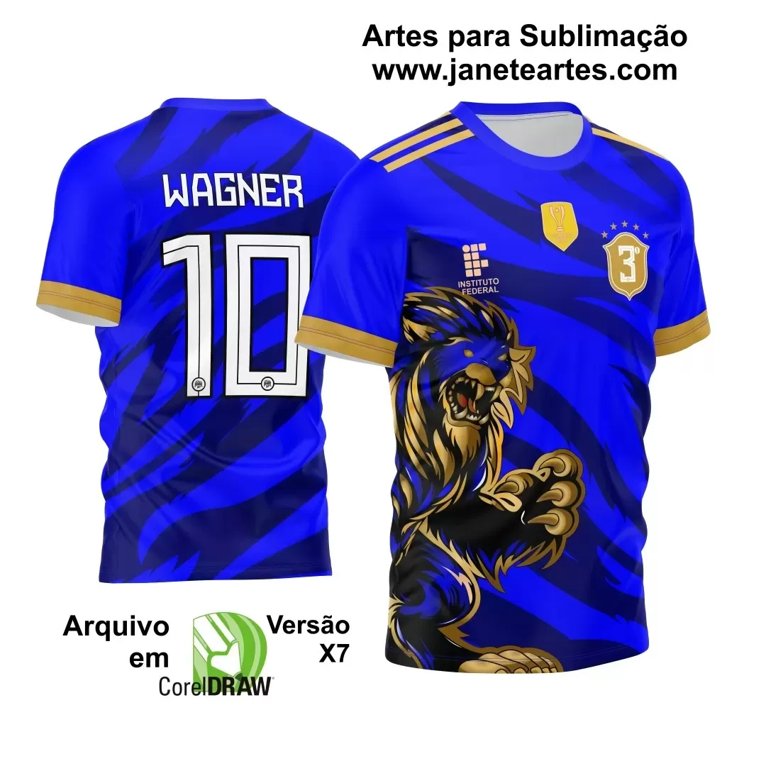 Arte Estampa - Camisa de Interclasse - Leão - 2024 - 2025