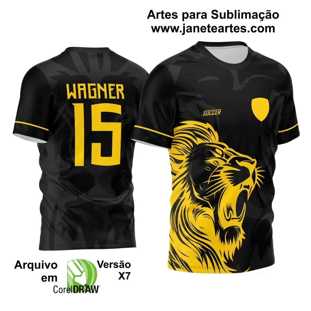 Arte Estampa - Camisa de Interclasse - Leão - 2024 - 2025