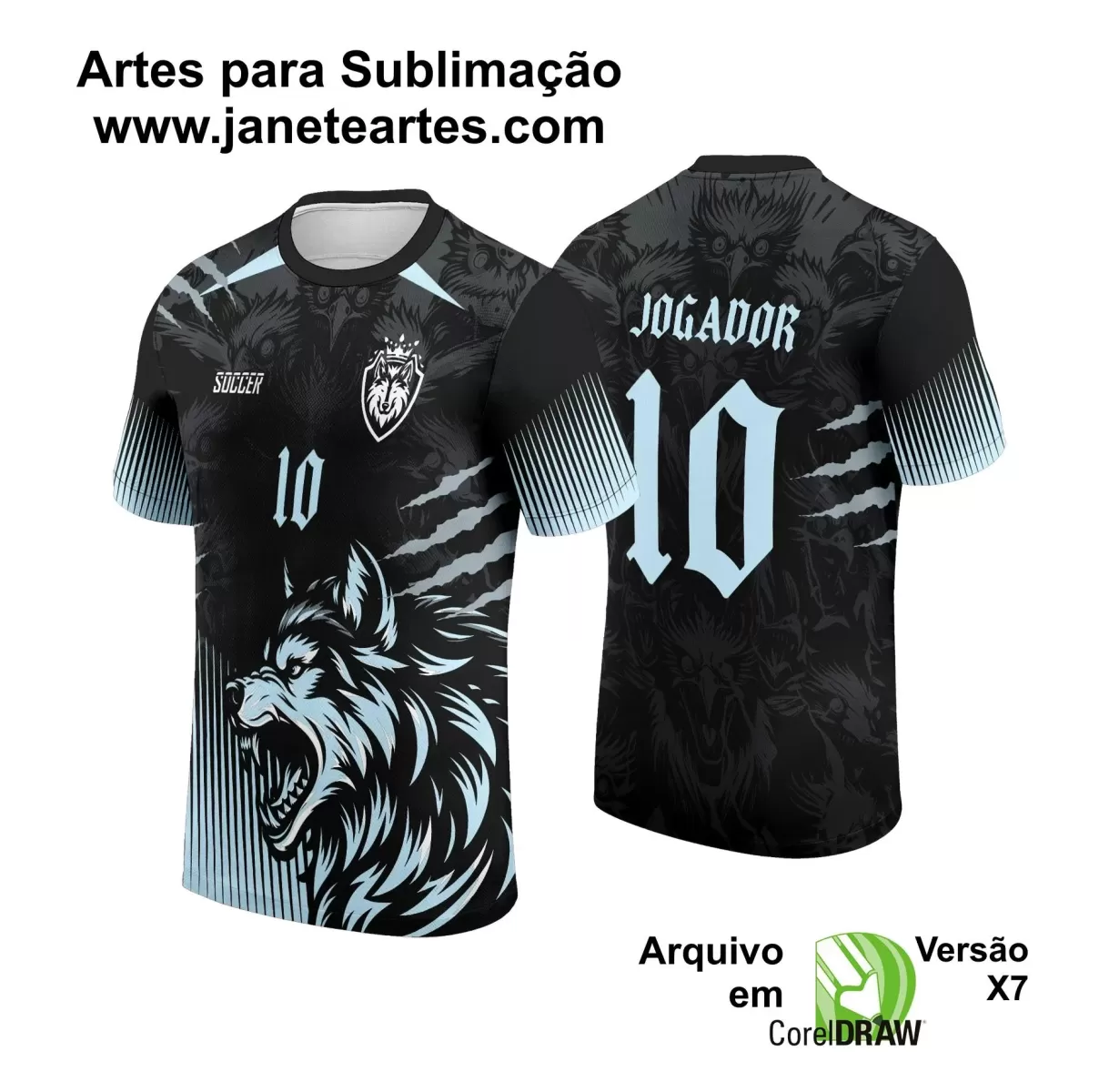 Arte Estampa - Camisa de Interclasse Lobo - 2024-2025