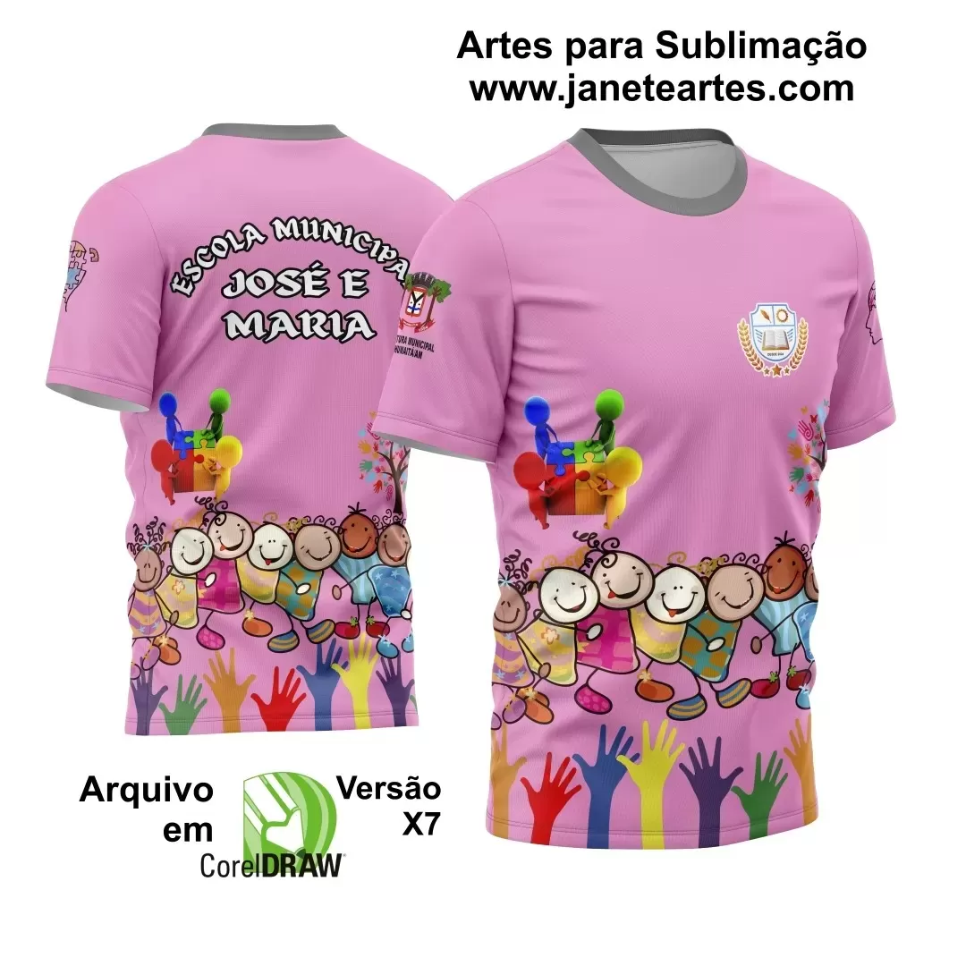 Arte Estampa - Camisa de Professora - 2024 - 2025