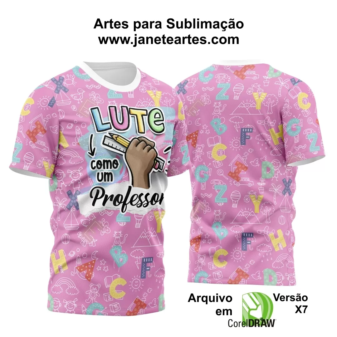 Arte Estampa - Camisa de Professora - 2024 - 2025