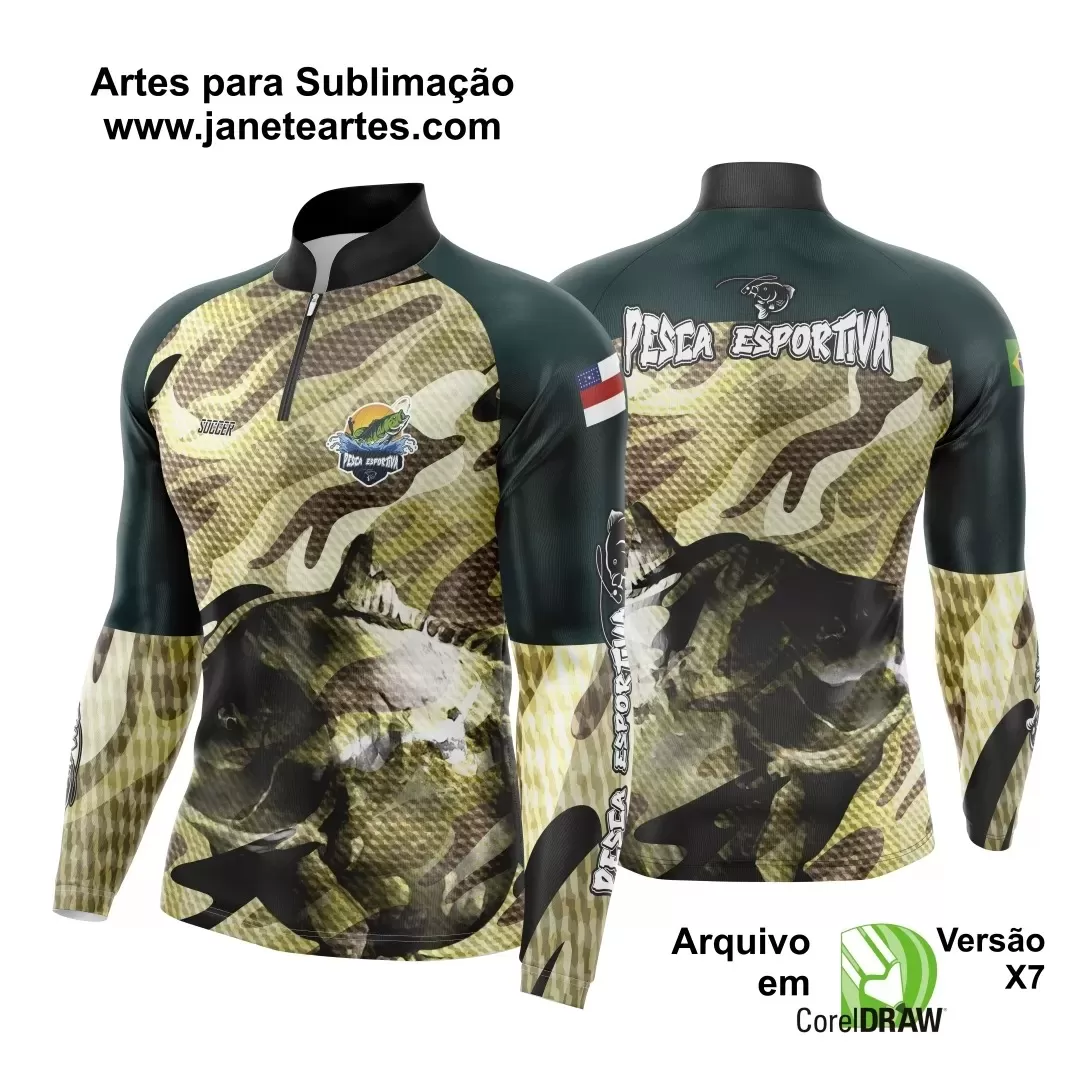 Arte Estampa - Camiseta de Pesca 2024 - 2025