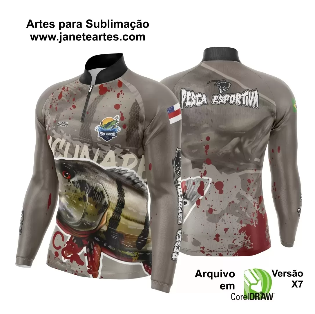 Arte Estampa - Camiseta de Pesca 2024 - 2025