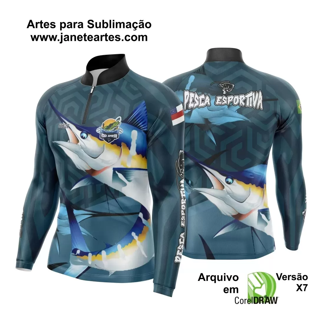 Arte Estampa - Camiseta de Pesca 2024 - 2025