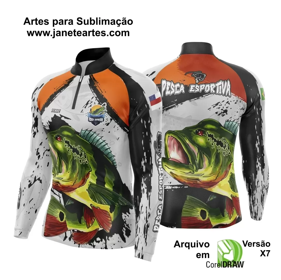 Arte Estampa - Camiseta de Pesca 2024 - 2025