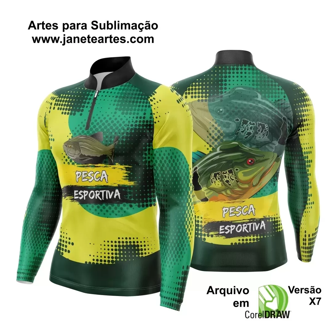 Arte Estampa - Camiseta de Pesca 2024 - 2025