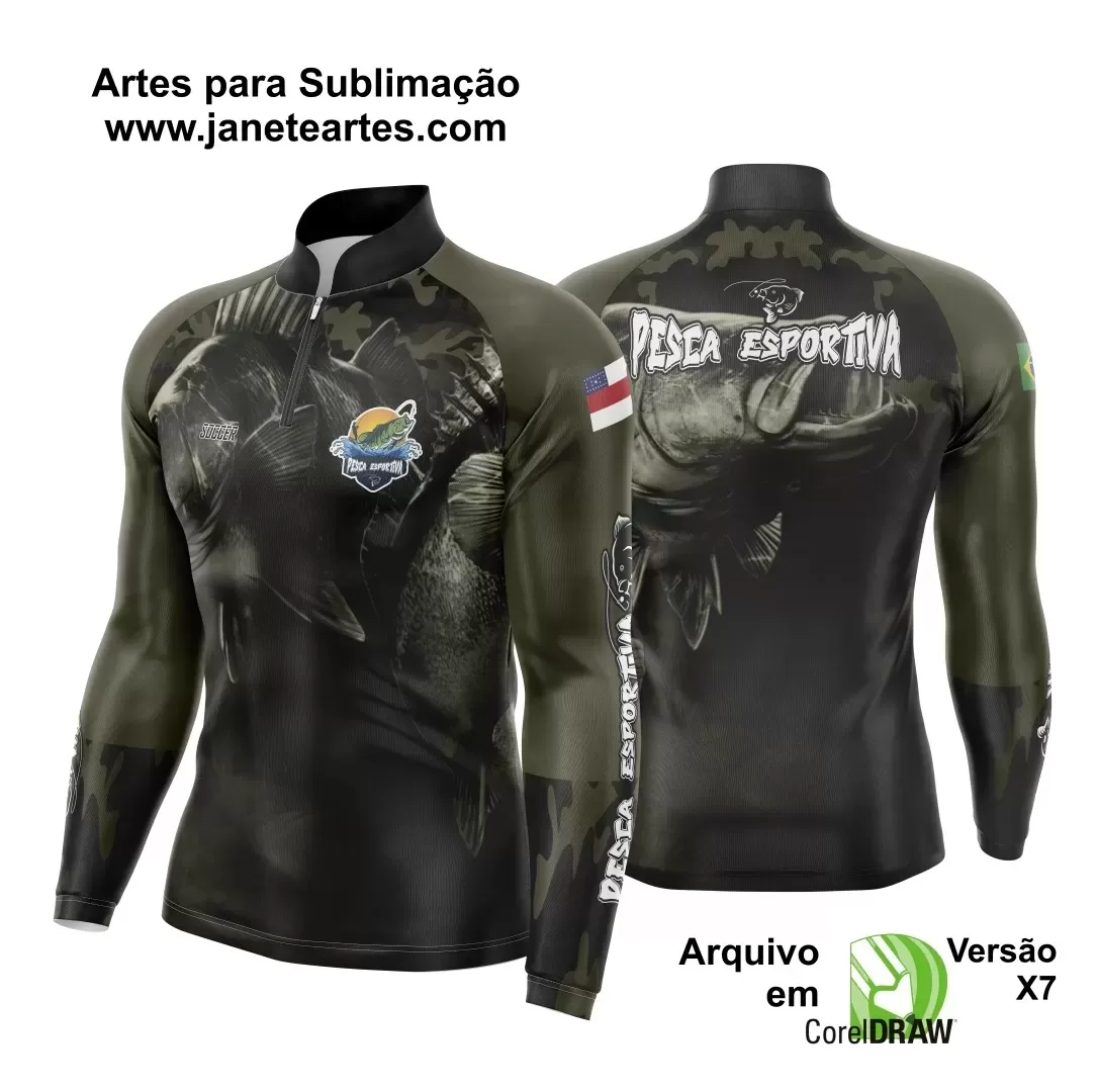 Arte Estampa - Camiseta de Pesca 2024 - 2025