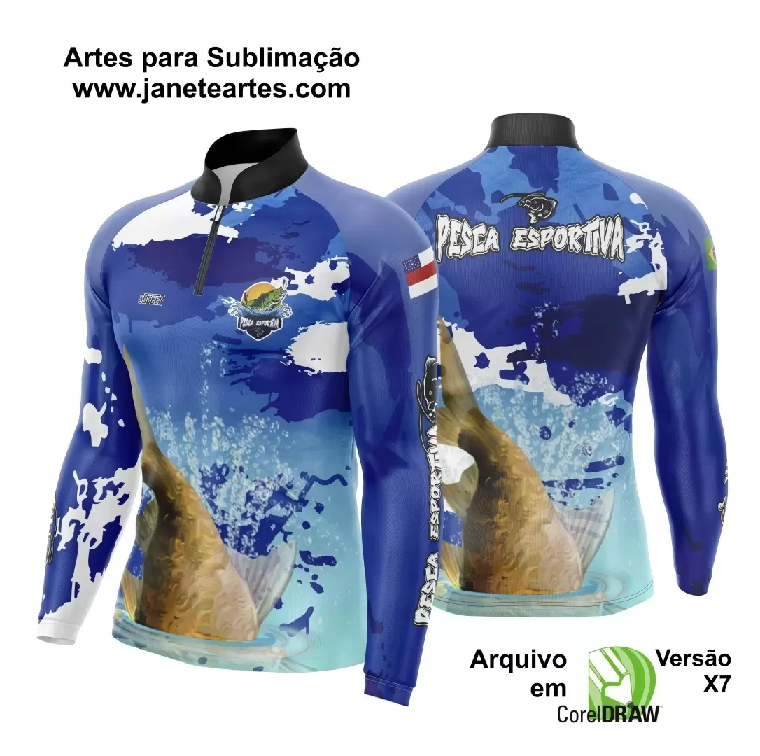 Arte Estampa - Camiseta de Pesca 2024 - 2025