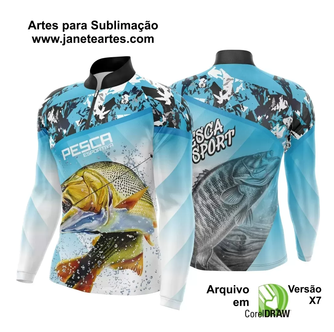 Arte Estampa - Camiseta de Pesca 2024 - 2025