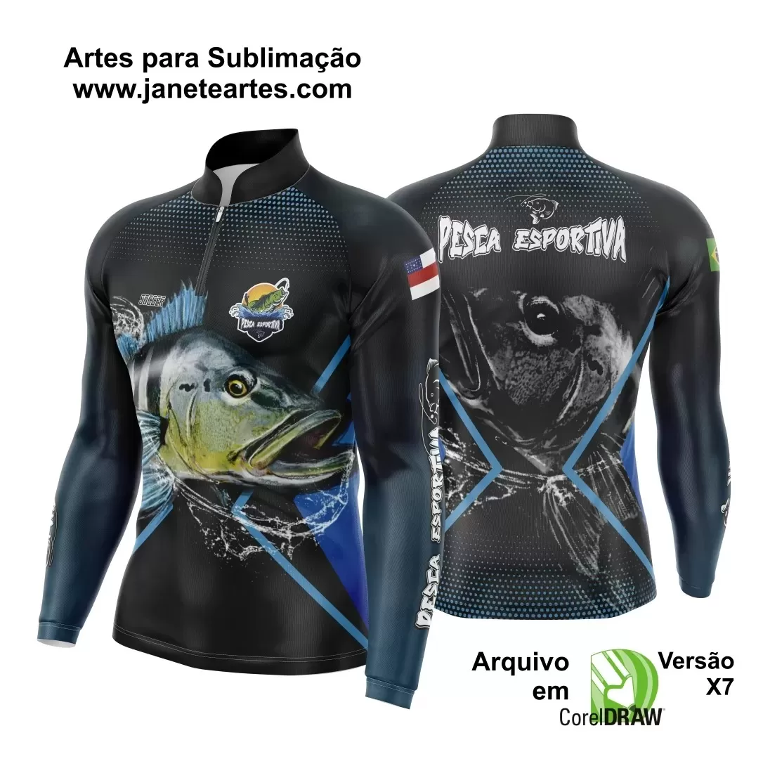 Arte Estampa - Camiseta de Pesca 2024 - 2025