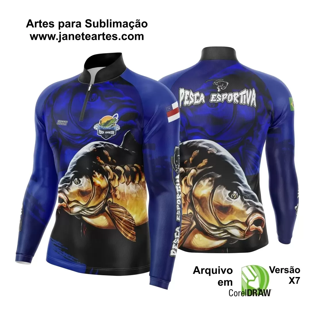 Arte Estampa - Camiseta de Pesca 2024 - 2025