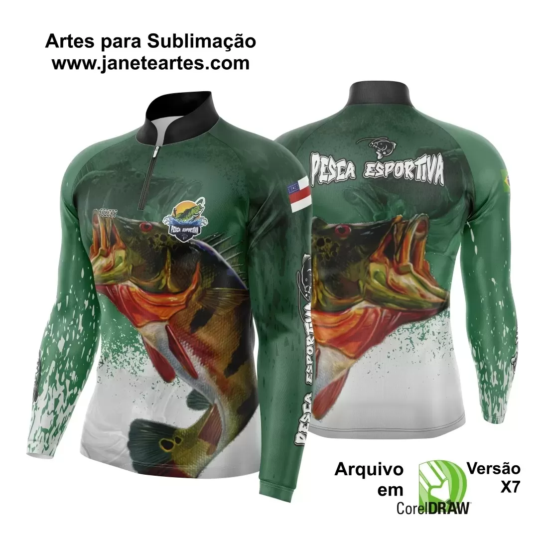 Arte Estampa - Camiseta de Pesca 2024 - 2025